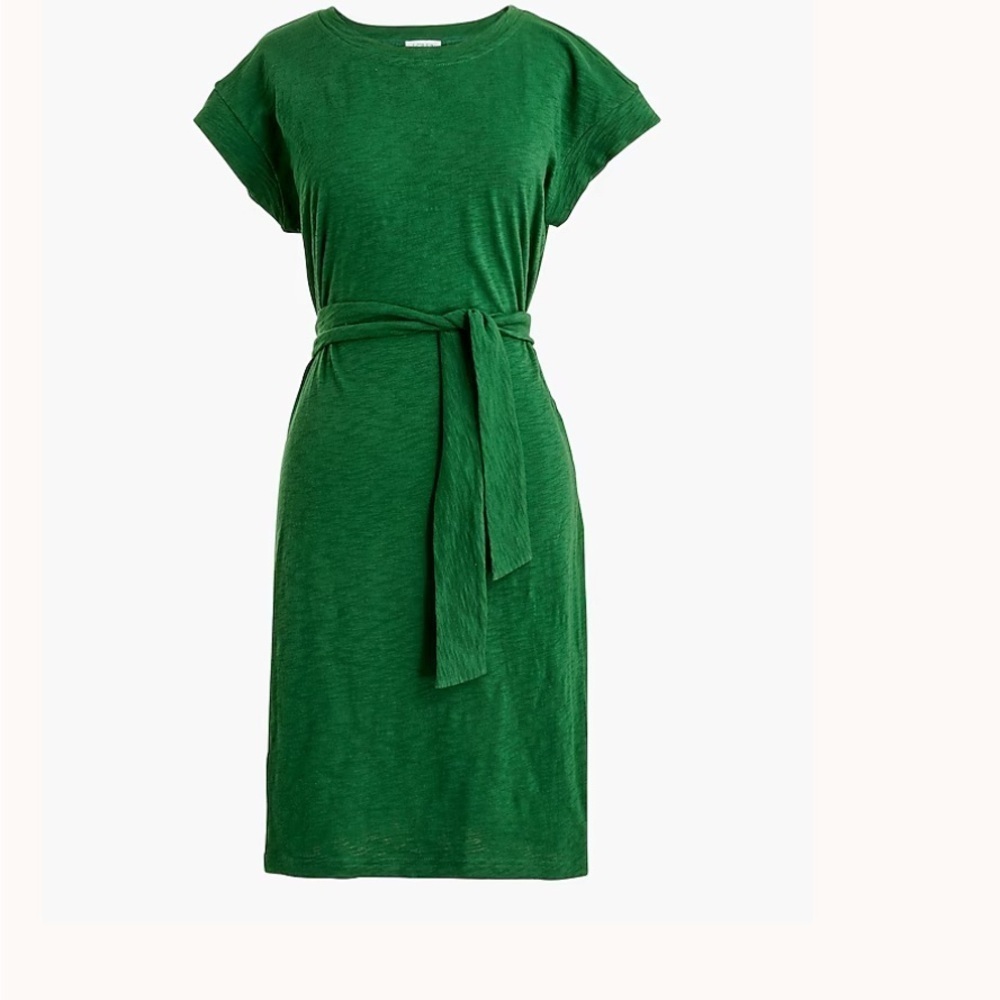 J.Crew Short-sleeve tie-waist T-shirt dress
Size Small